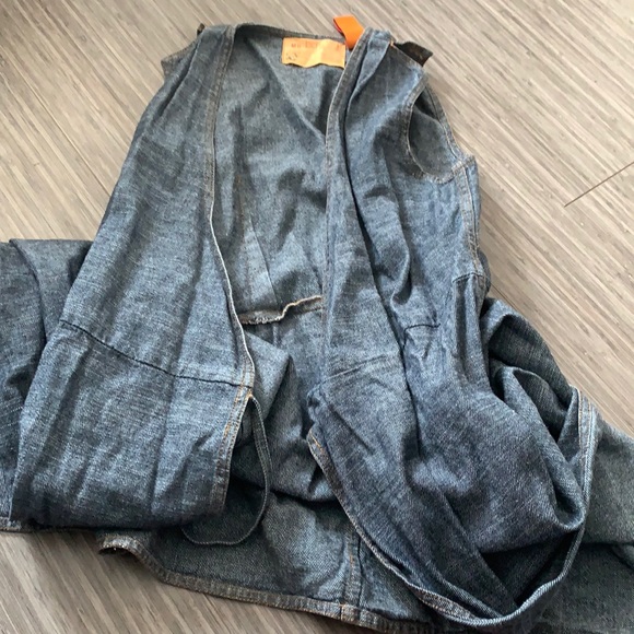 Wrap denim dress - Picture 6 of 7